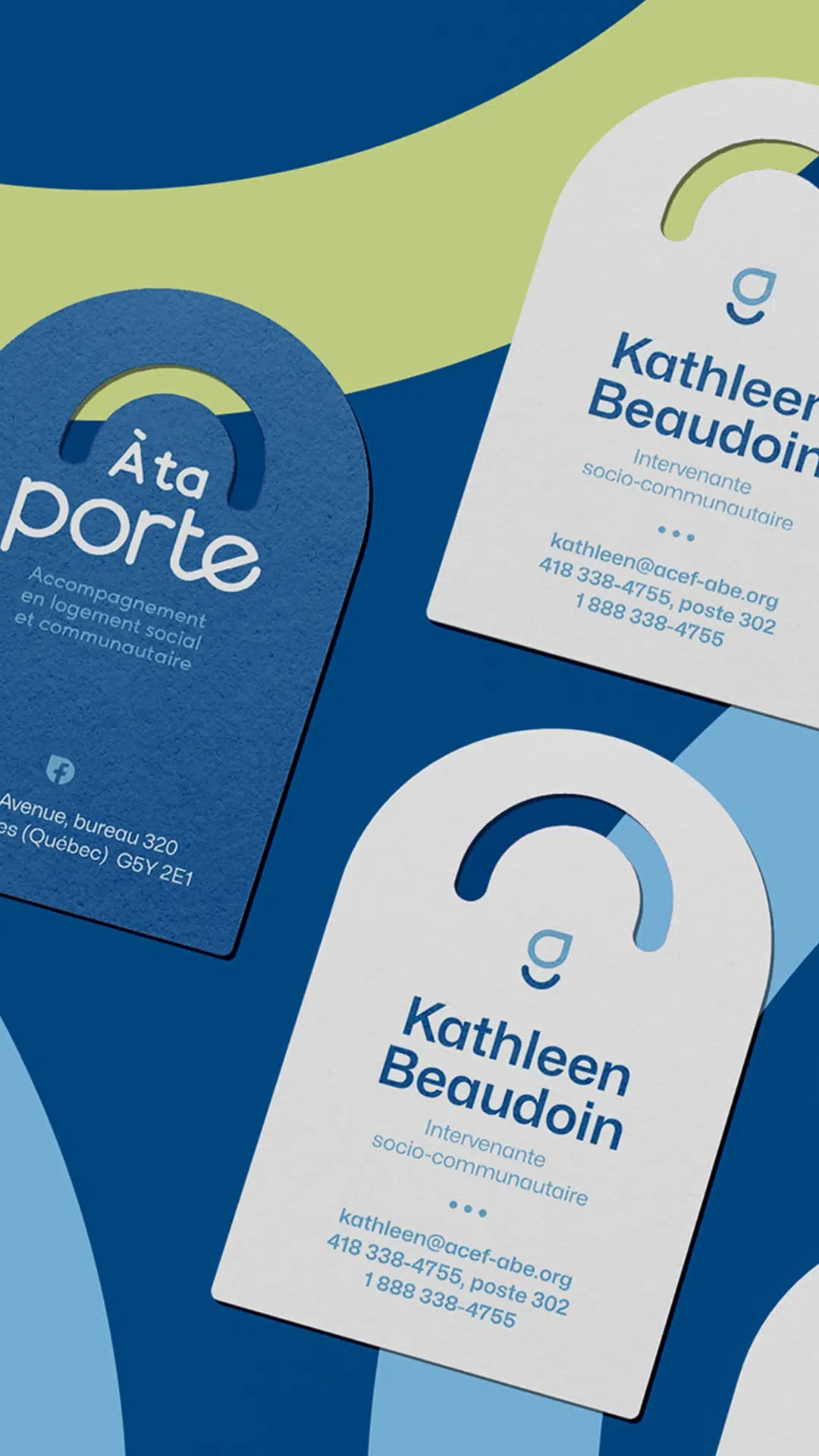 Des cartes d'affaires audacieuses