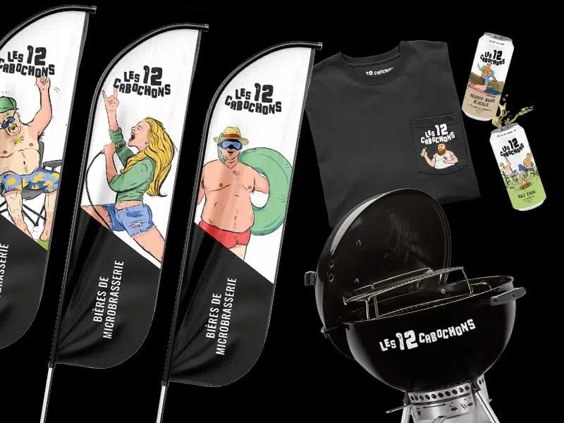 Réalisation graphique outils promotionnels 12-Cabochons