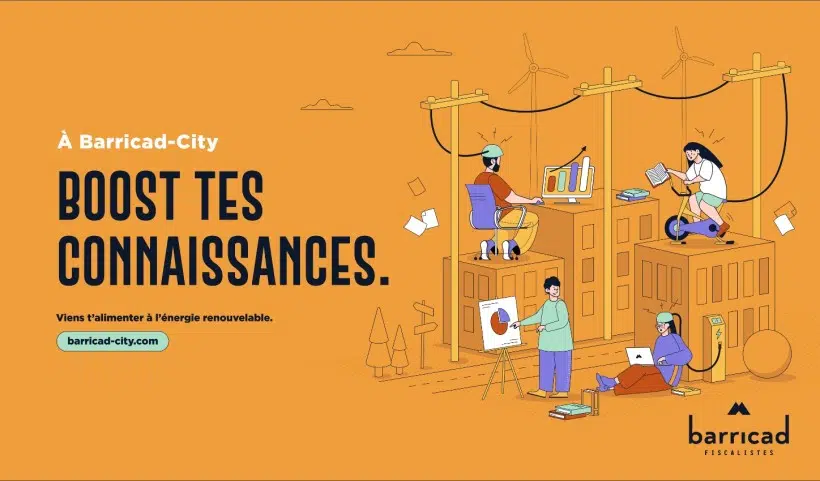 Conception graphique pour la marque RH de Barricad.