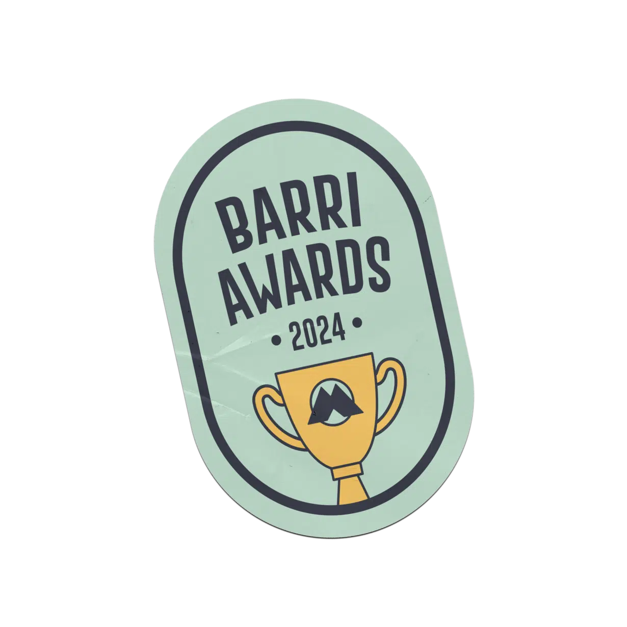 Sticker avec la marque employeur
