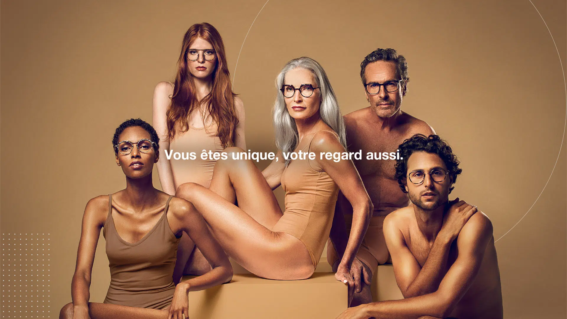 Création de campagne publicitaire imprimés pour OptiBoutiQ