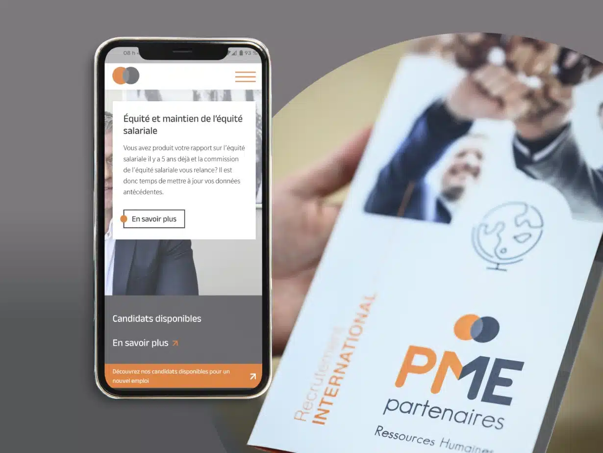 Développement d'un site web vitrine optimisé pour les mobiles