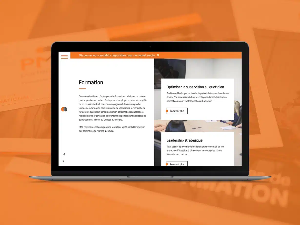 Production photo et vidéo publicitaire pour le nouveau site web