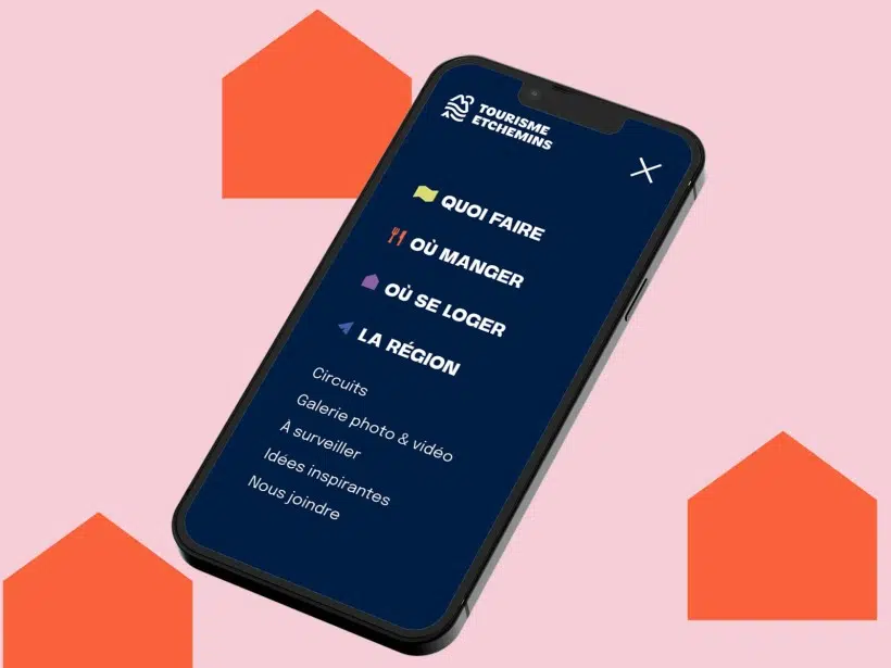 Développement d'une interface mobile pour présenter les services de Tourisme Etchemins
