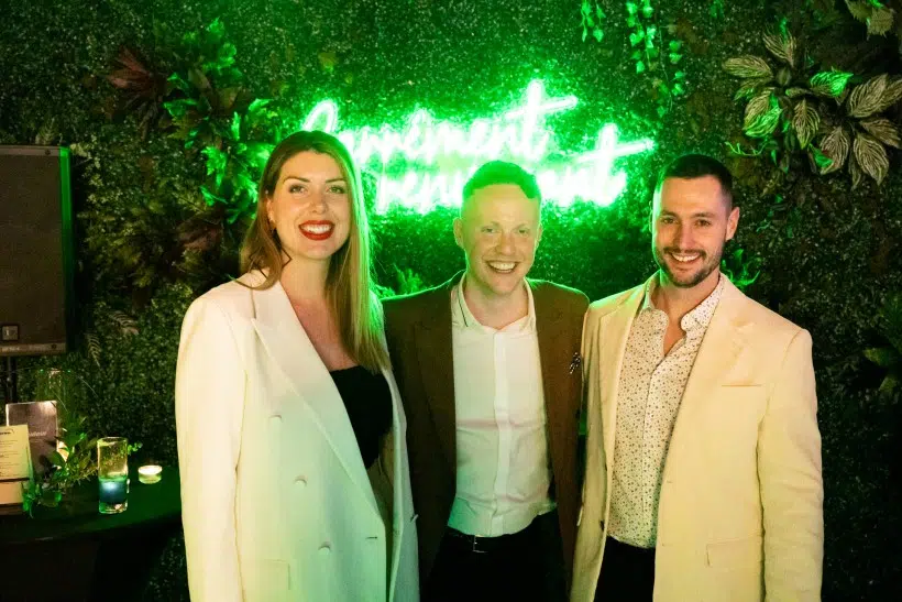 Les associés de notre agence marketing à notre soirée pour nos 10 ans!
